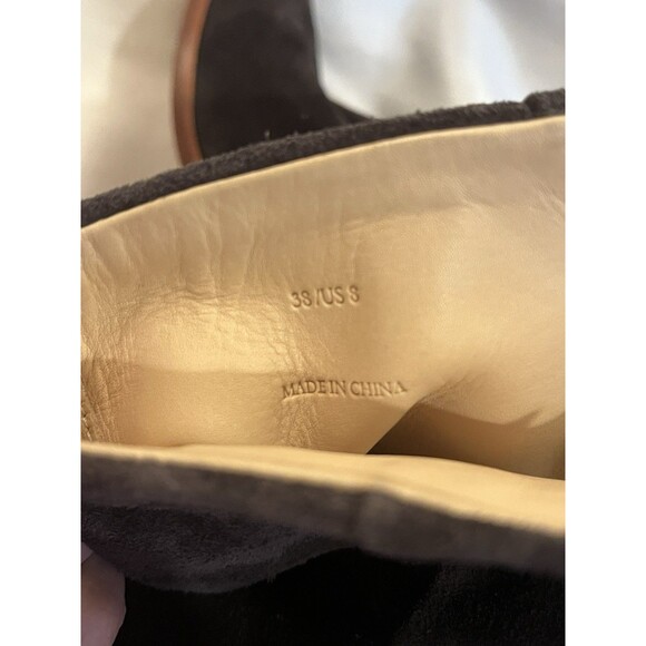 Rag & Bone Suede Ankle Boots, Charcoal Gray Size‎ 8 New - Picture 9 of 10